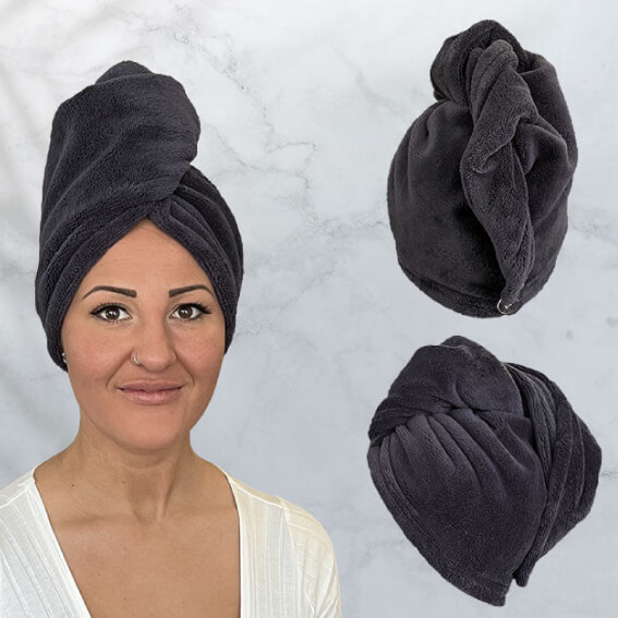 Mikrofaser Haarturban